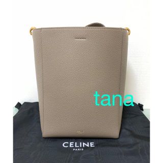 CELINE セリーヌ サングル バケット スモール トープ