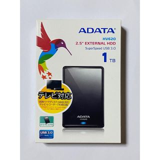 ADATA HV620 USB3.0 2.5インチポータブルHDD 1TB(PC周辺機器)