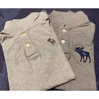 アバクロンビーアンドフィッチ(Abercrombie&Fitch)の【値下げ】アバクロ　ポロシャツ　2枚セット(ポロシャツ)