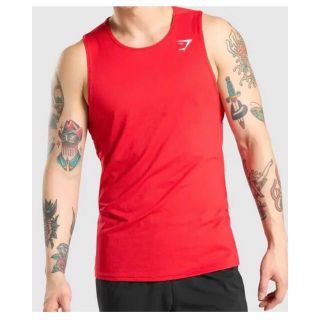 ナイキ(NIKE)のGymshark　タンクトップ　赤(タンクトップ)