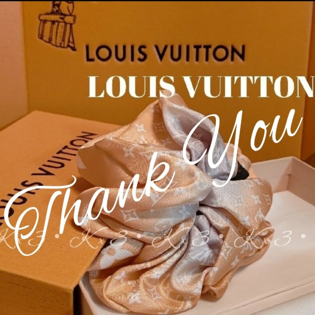 LOUIS VUITTON(ルイヴィトン)のご確認用☆LOUIS VUITTON シュシュ / モノグラム・プール レディースのヘアアクセサリー(ヘアゴム/シュシュ)の商品写真