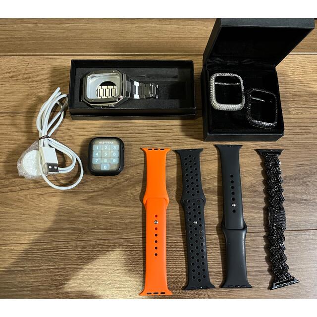 時計Apple Watch 5 44mm ステンレス セルラーモデル