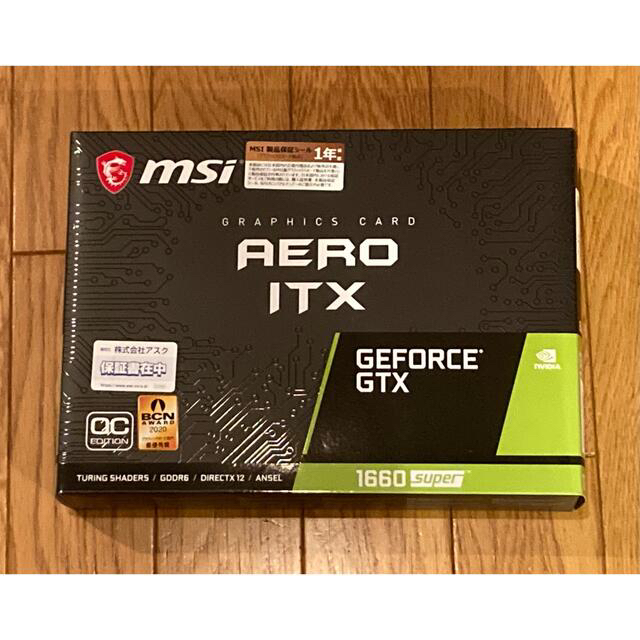 MSI GeForce GTX 1660 Super AERO ITX OC