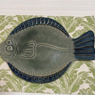 大皿　魚　パーティー皿　　お値下げ(食器)