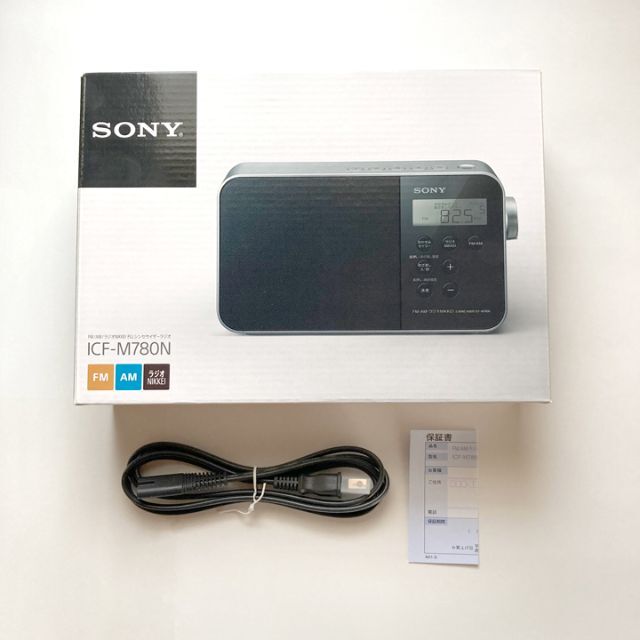 ソニー ポータブルラジオ ICF-M780N | www.yourpoll.co.uk