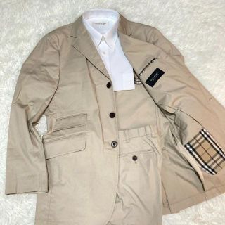 バーバリーブラックレーベル(BURBERRY BLACK LABEL)のバーバリーブラックレーベル スーツセットアップ　コットン　ノバチェック(セットアップ)