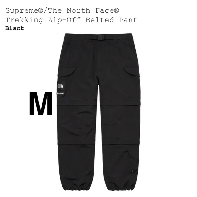 Supreme(シュプリーム)のSupreme TNF Trekking Zip-Off Belted Pant メンズのパンツ(ワークパンツ/カーゴパンツ)の商品写真