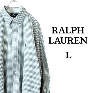 ラルフローレン(Ralph Lauren)のRALPH LAUREN ラルフローレン ボタンダウンシャツ ワンポイント 長袖(シャツ)