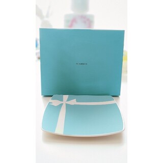 ティファニー(Tiffany & Co.)のティファニー プレート ブルーボックス 1枚(食器)