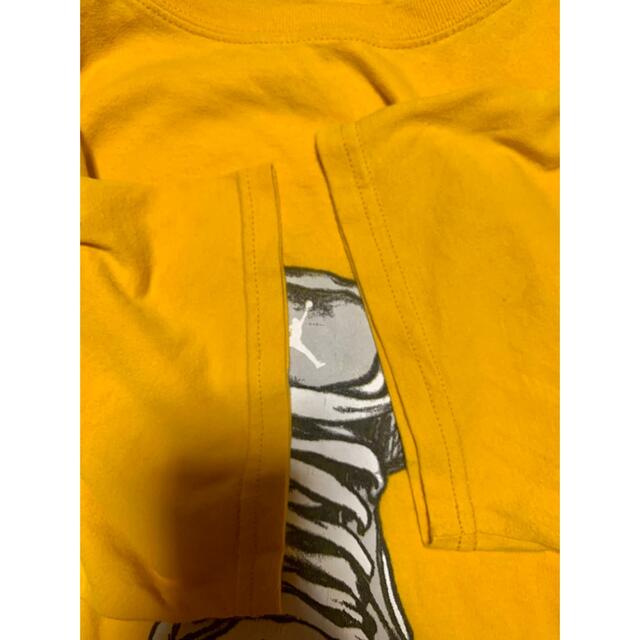 NIKE(ナイキ)のジョーダン　Tシャツ　イエロー　Mサイズ メンズのトップス(Tシャツ/カットソー(半袖/袖なし))の商品写真