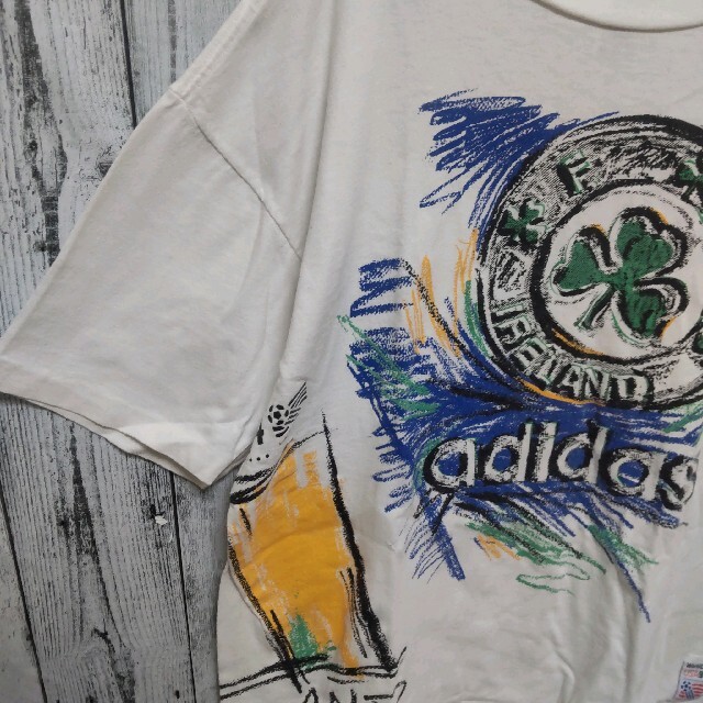 adidas(アディダス)の【Made in　USA】adidas　94年サッカーワールドカップ　Tシャツ メンズのトップス(Tシャツ/カットソー(半袖/袖なし))の商品写真