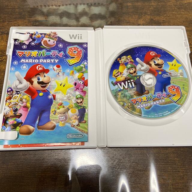 マリオパーティ9 Wii エンタメ/ホビーのゲームソフト/ゲーム機本体(家庭用ゲームソフト)の商品写真