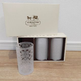 COACH - コーチグラス3個セットの通販 by かんち5002's shop
