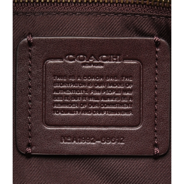 コーチ COACH 2wayレザーハンドバッグ レディース