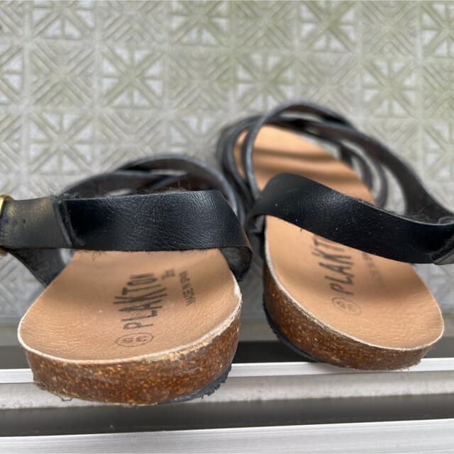 PLAKTON(プラクトン)のPLAKTON 35 黒 レディースの靴/シューズ(サンダル)の商品写真