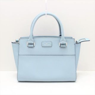 ケイトスペードニューヨーク(kate spade new york)のケイトスペード ハンドバッグ美品  レザー(ハンドバッグ)