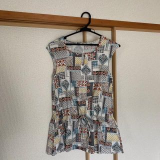 ノースリーブ　チュニック（美品）(チュニック)