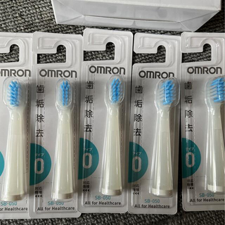 オムロン(OMRON)のオムロン 音波式電動歯ブラシ用 ダブルメリット ブラシ SB-050 5本入(電動歯ブラシ)