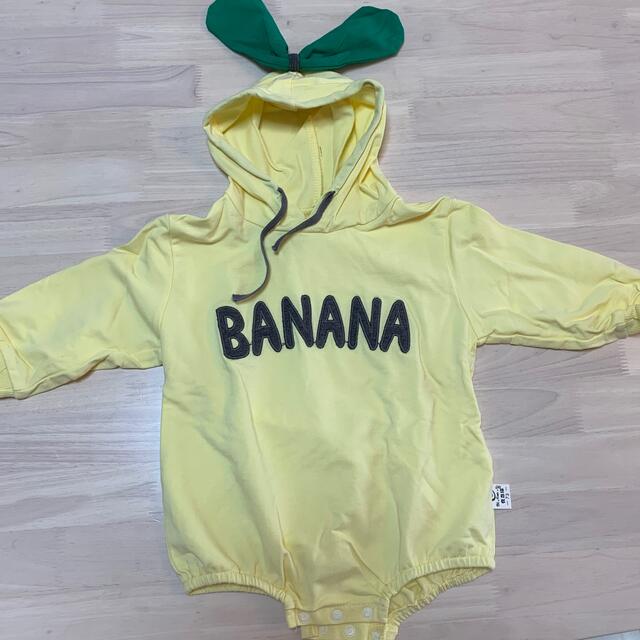 ベビーロンパース　バナナ🍌 キッズ/ベビー/マタニティのベビー服(~85cm)(ロンパース)の商品写真