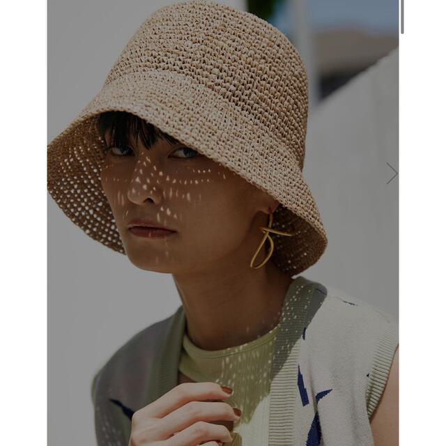 新品未使用タグ付MEDI RAFFIA LADY HAT