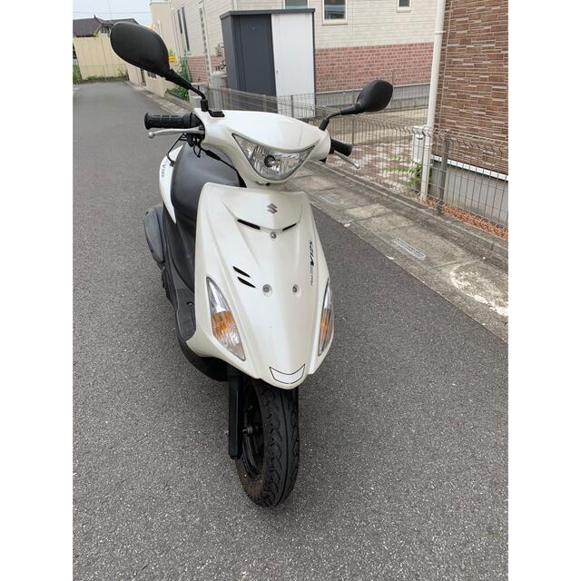 アドレス　V125 自賠責有り　距離浅