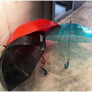 アンダーカバー(UNDERCOVER)の新品未使用 黒 UNDERCOVER VINYL UMBRELLA (傘)