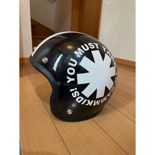 【美品】ヘルメット 子供用 黒(ヘルメット/シールド)
