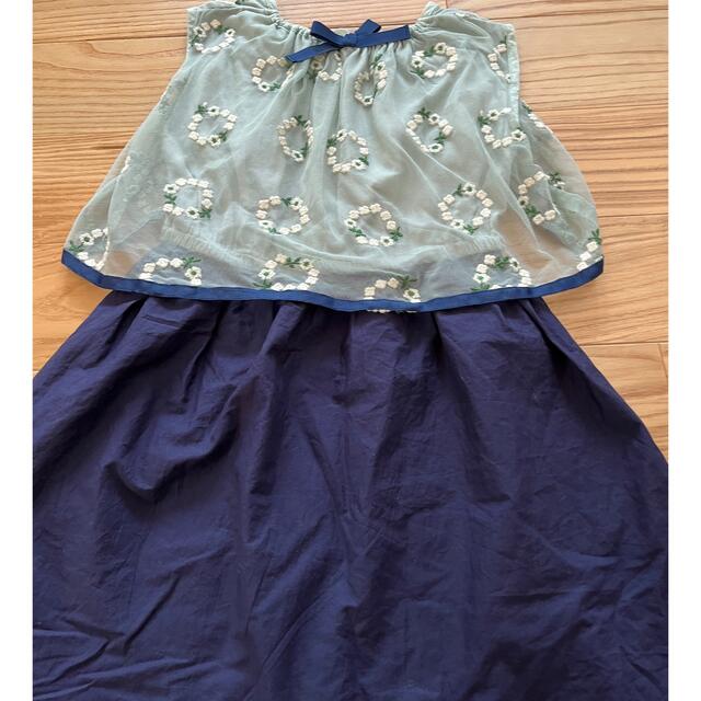 F.O.KIDS(エフオーキッズ)のアプレレクール  ワンピース　110 キッズ/ベビー/マタニティのキッズ服女の子用(90cm~)(ワンピース)の商品写真