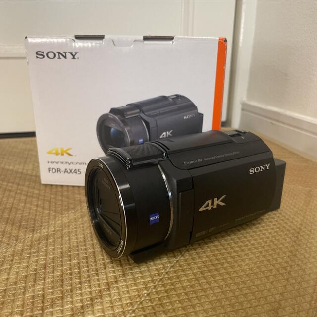 SONY(ソニー)のSONY FDR-AX45(B) スマホ/家電/カメラのカメラ(ビデオカメラ)の商品写真