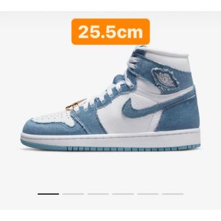 ナイキ(NIKE)の25.5cm 新品Nike WMNS Air Jordan 1 High OG (スニーカー)