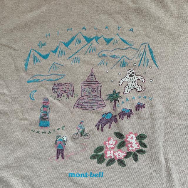 mont bell(モンベル)のモンベルTシャツ キッズ/ベビー/マタニティのキッズ服女の子用(90cm~)(Tシャツ/カットソー)の商品写真