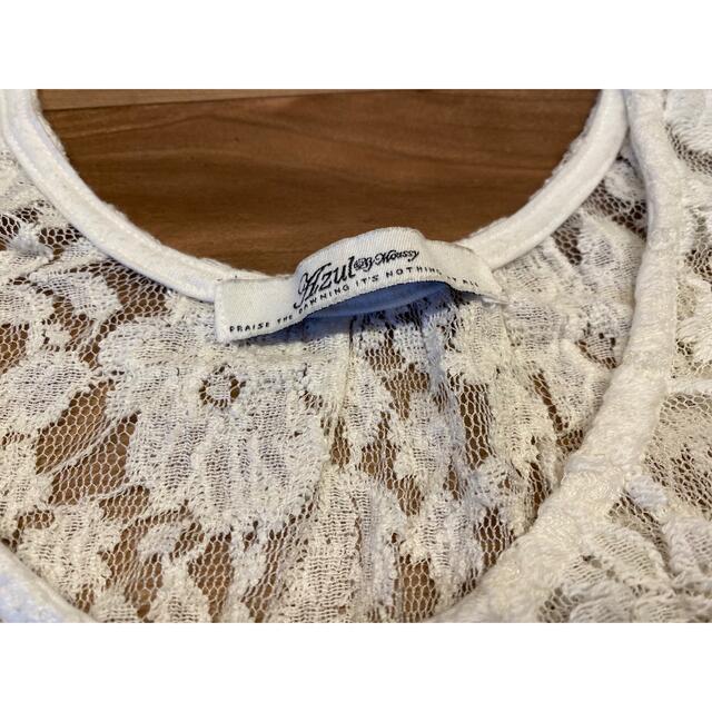 AZUL by moussy(アズールバイマウジー)のアズールバイマウジー レースタンクトップ レディースのトップス(タンクトップ)の商品写真