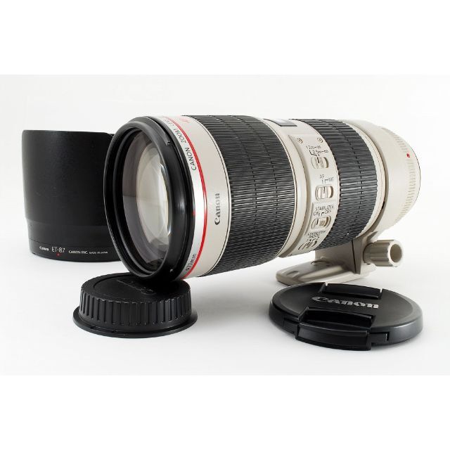 Canon EF70-200mm F2.8L ISⅡUSM 美品未記入保証書付