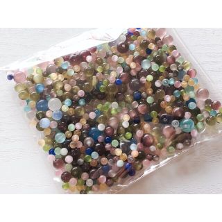 yd 266/SALE！キャッツアイ◇mix詰め合わせ約100g※ラスト1点(各種パーツ)