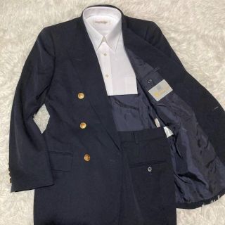 アクアスキュータム Aquascutum セットアップ ダブルジャケット金ボタン