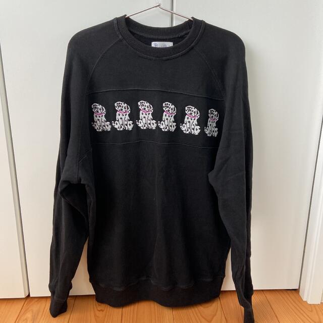 PECO CLUB(ペコクラブ)のLovely puppy sweat / Black レディースのトップス(トレーナー/スウェット)の商品写真