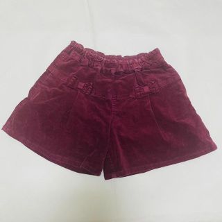 ベベ(BeBe)の【美品】べべのコーデュロイショートパンツ 140㎝(パンツ/スパッツ)