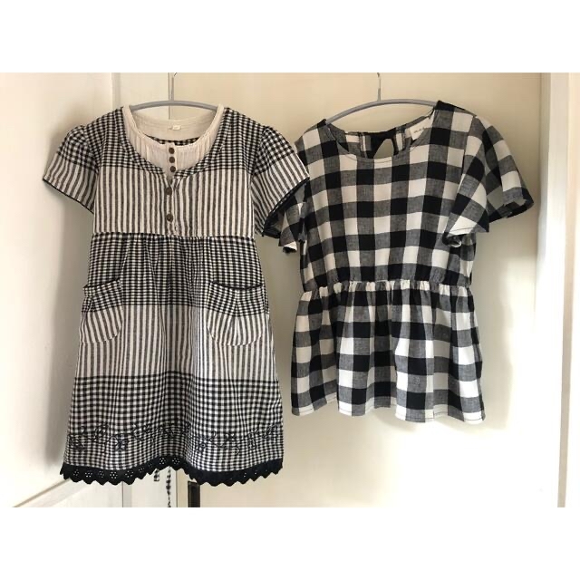 麻入りセット2枚組　140 キッズ/ベビー/マタニティのキッズ服女の子用(90cm~)(Tシャツ/カットソー)の商品写真