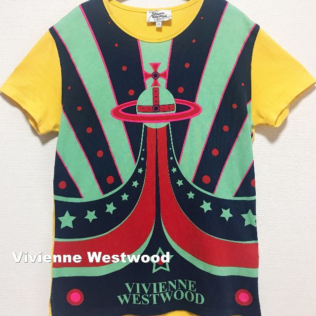 【Vivienne Westwood】ORBロゴ フォントロゴ Tシャツ