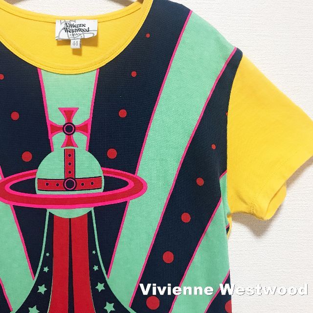 【Vivienne Westwood】ORBロゴ フォントロゴ Tシャツ 1