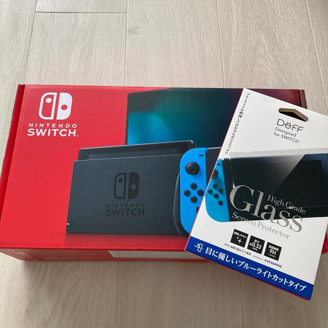 新品未開封★Switch 任天堂スイッチ 本体 ネオンブルー ニンテンドウ