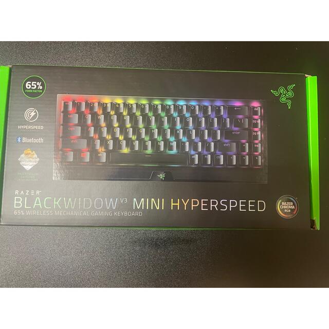 PC/タブレットRazer blackwidow V3 mini 日本語キー 黄軸