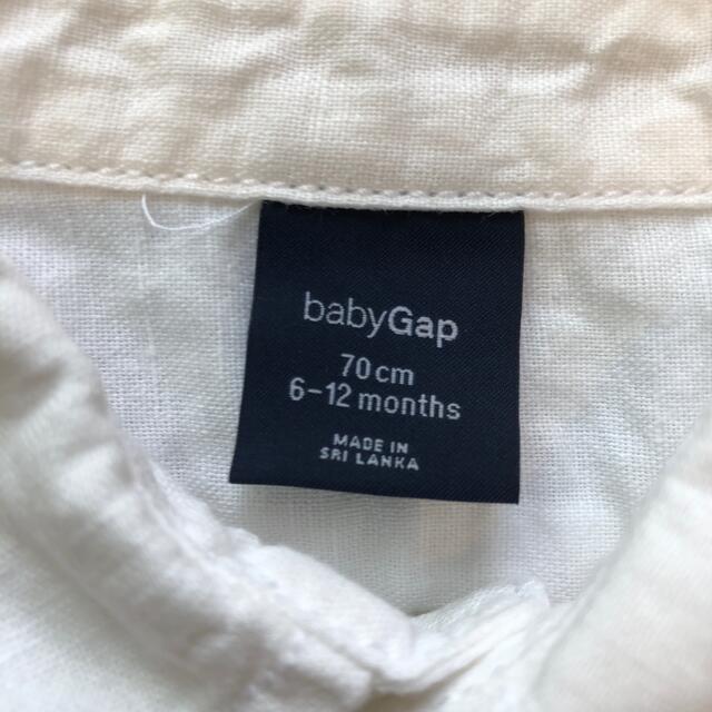 babyGAP(ベビーギャップ)のbaby GAP 70サイズ キッズ/ベビー/マタニティのベビー服(~85cm)(シャツ/カットソー)の商品写真