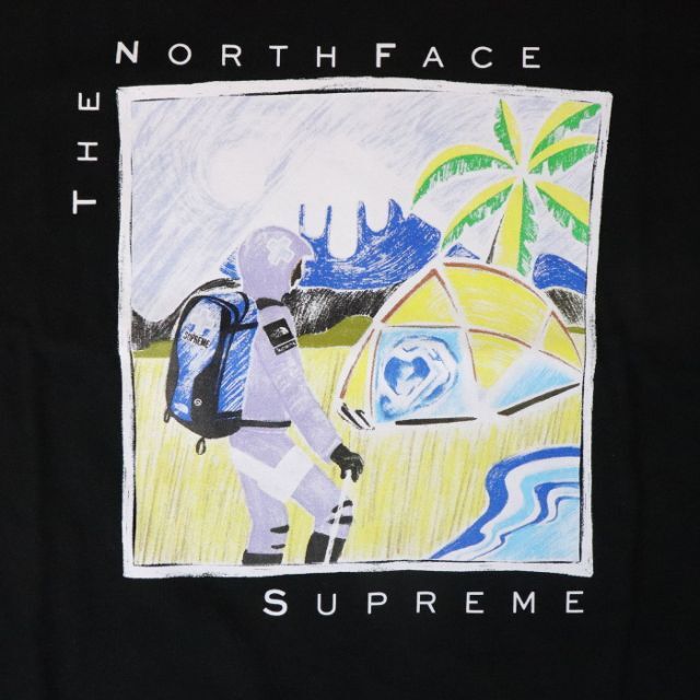 Supreme north face sketch tee 黒 M 新品 正規品