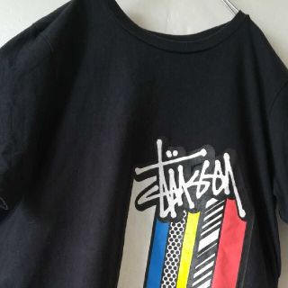 ステューシー(STUSSY)のSTUSSY ステューシー Tシャツ 半袖 メンズLサイズ(Tシャツ/カットソー(半袖/袖なし))