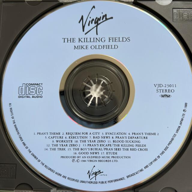 The Killing Fields/キリング・フィールド-日本盤サントラ CDサントラ