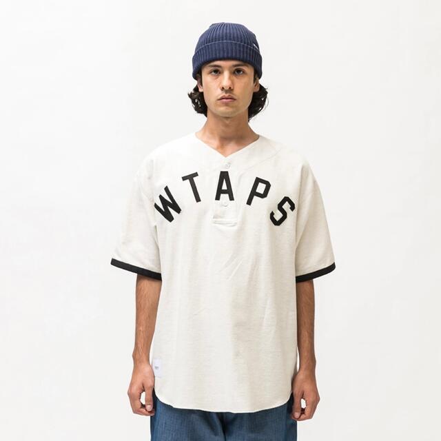 W)taps(ダブルタップス)のwtaps LEAGUE SS COTTON. FLANNEL M ホワイト メンズのトップス(シャツ)の商品写真