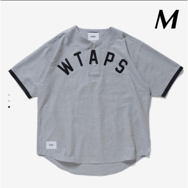 wtaps LEAGUE SS COTTON. FLANNEL M グレー