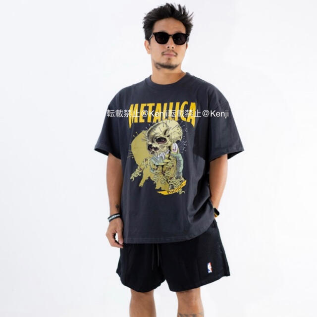 フィアオブゴッド・ジェリーロレンゾ着用】METALLICAメタリカ TシャツL