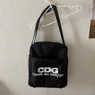 コムデギャルソンCDG エアライン ロゴ ショルダーバッグ 黒